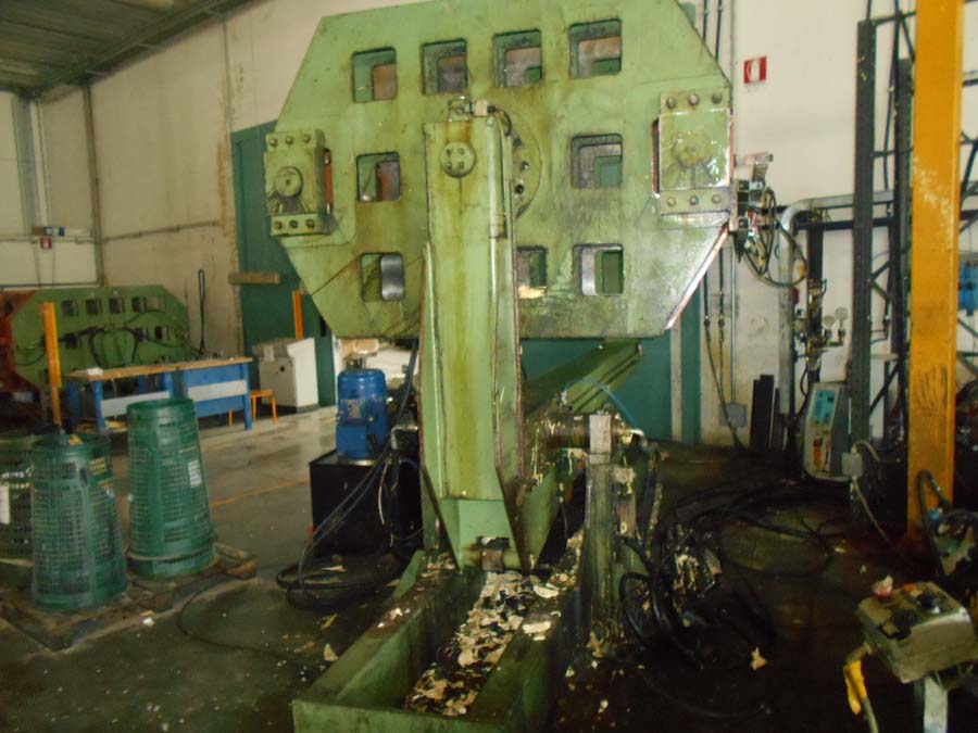 Aste   Macchinari per la lavorazione della plastica e gomma  - Lotto N. 12) Pressa ad arco Sepim 180 t.   GARA ONLINE 16 SETTEMBRE 2025