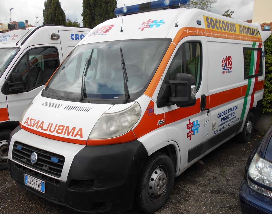 Aste   Autovetture  - Lotto 5) Furgone ambulanza Fiat   GARA ONLINE 23 SETTEMBRE 2025