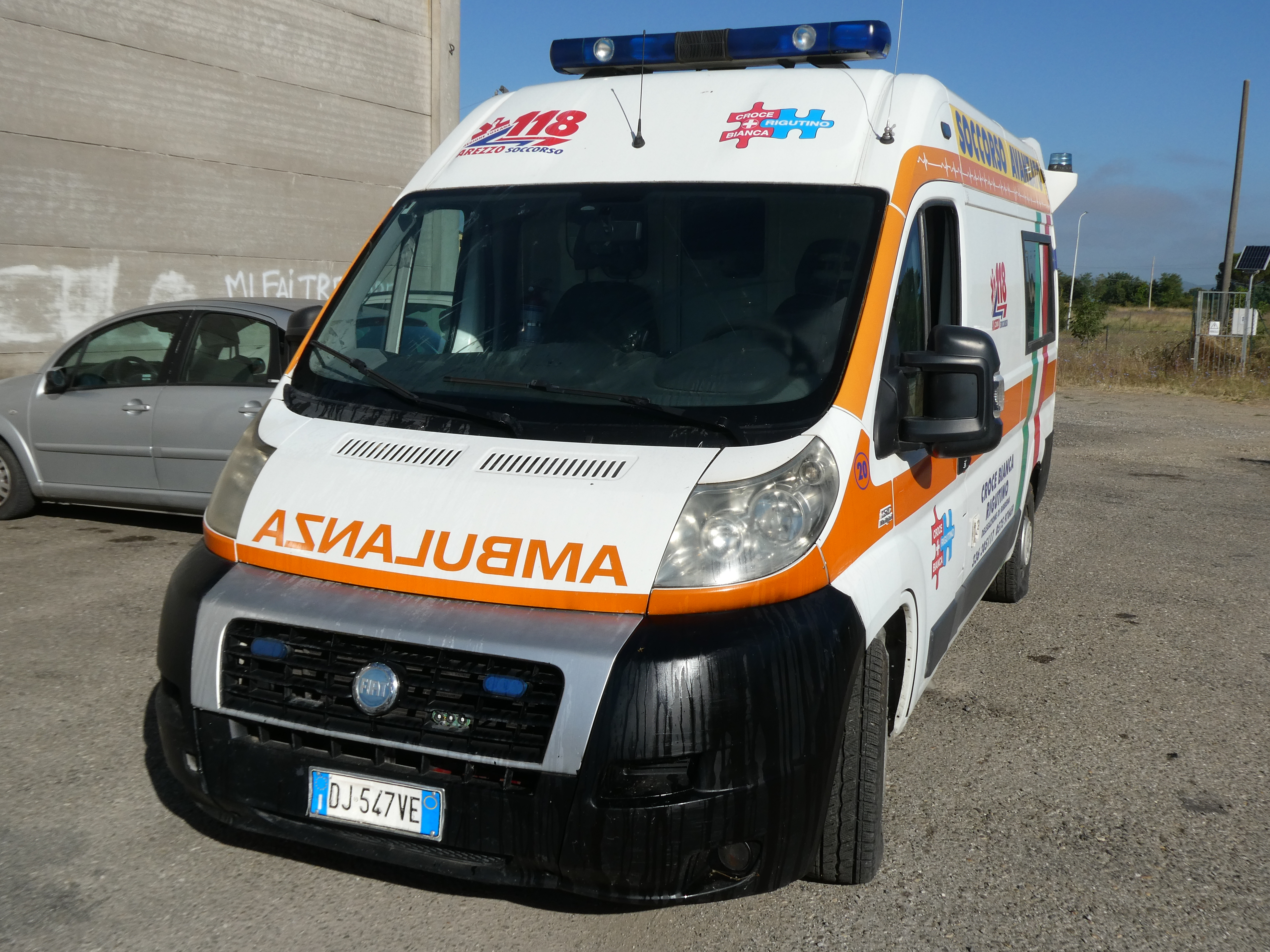 Aste   Autovetture  - Lotto 5) Furgone ambulanza Fiat   GARA ONLINE 23 SETTEMBRE 2025