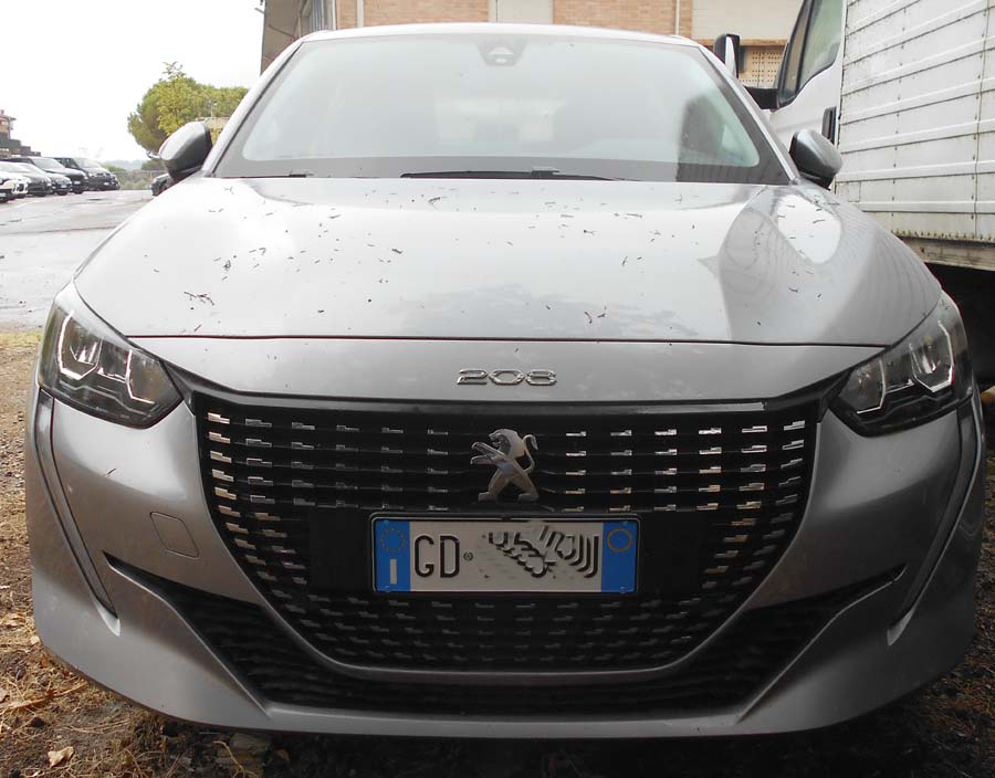 Aste   Autovetture  - Autovettura Peugeot 208 anno 2021   GARA ONLINE 22 OTTOBRE 2025